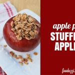 Apple Pie Stuffed Apples || fooduzzi.com recipes
