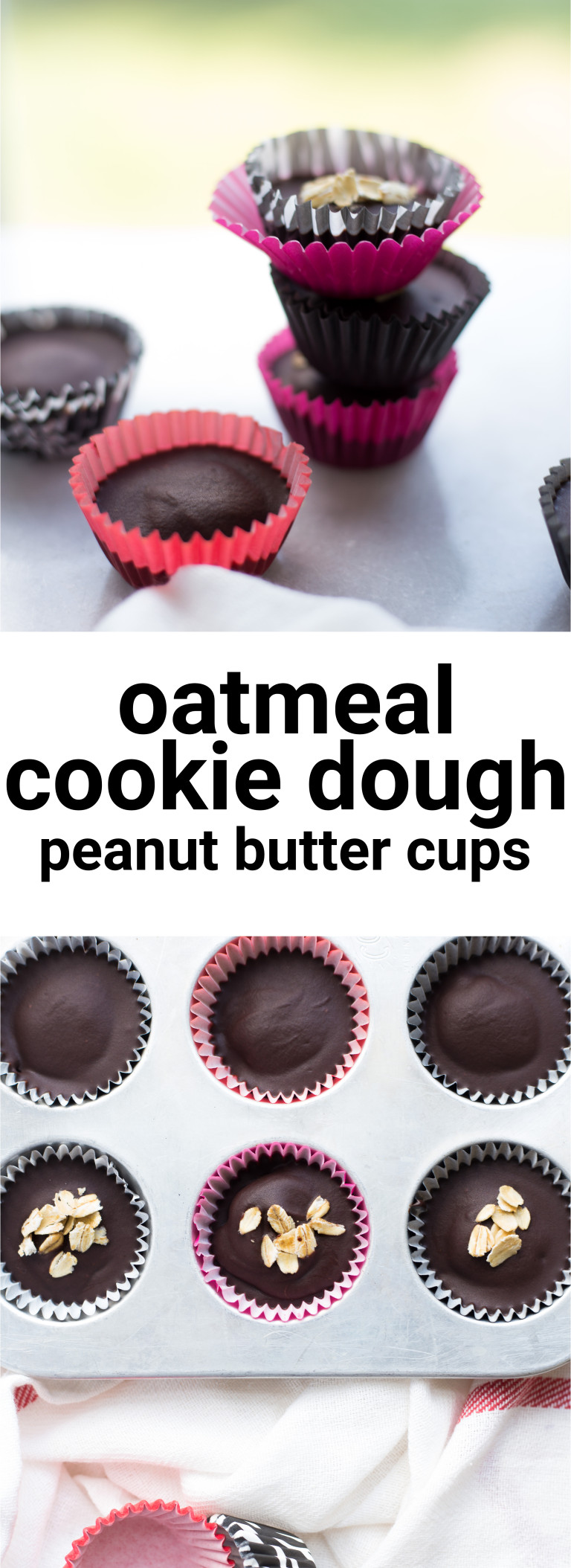 Oatmeal Cookie Peanut Butter Cups Fooduzzi
