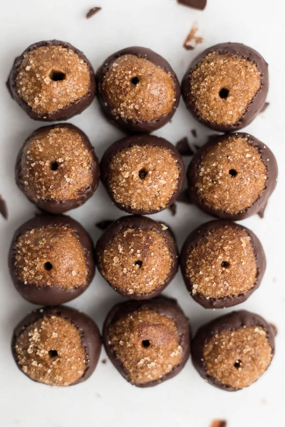 Snickerdoodle Buckeyes (gluten free & vegan) Fooduzzi