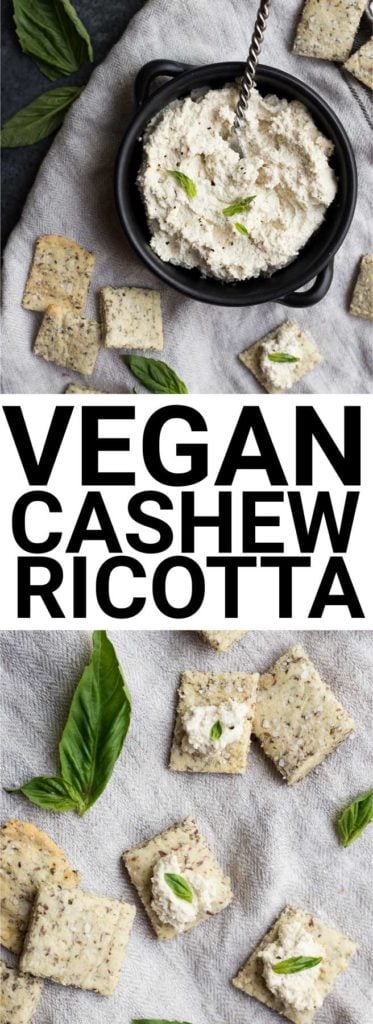 Easy Vegan Cashew Ricotta - Fooduzzi