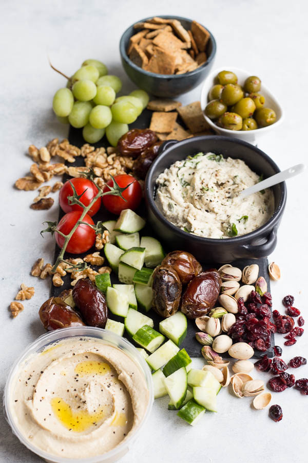 How to Make a Vegan Cheese Plate: Make a delicious, summery cheese plate...that's completely vegan! Perfect for a light dinner or appetizer! || fooduzzi.com recipe