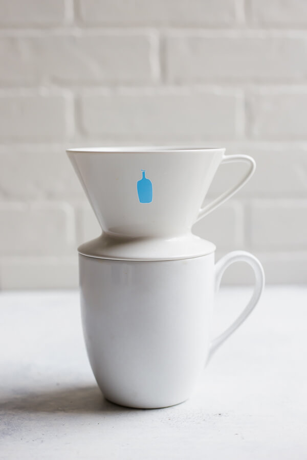 blue bottle coffee pour over dripper