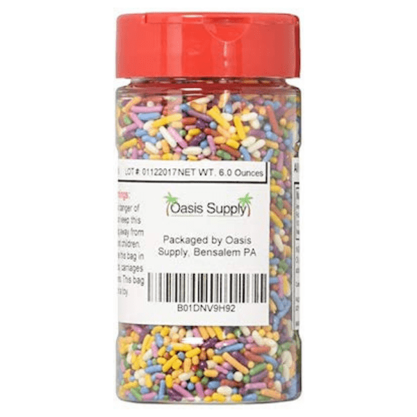 naturally colored sprinkles