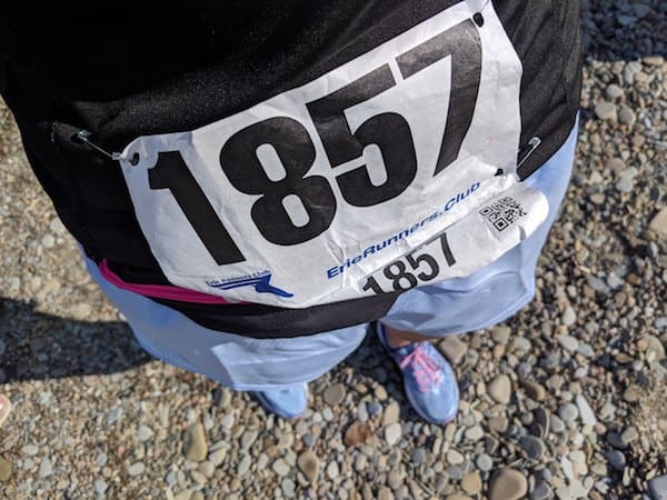 bib number for a half marathon