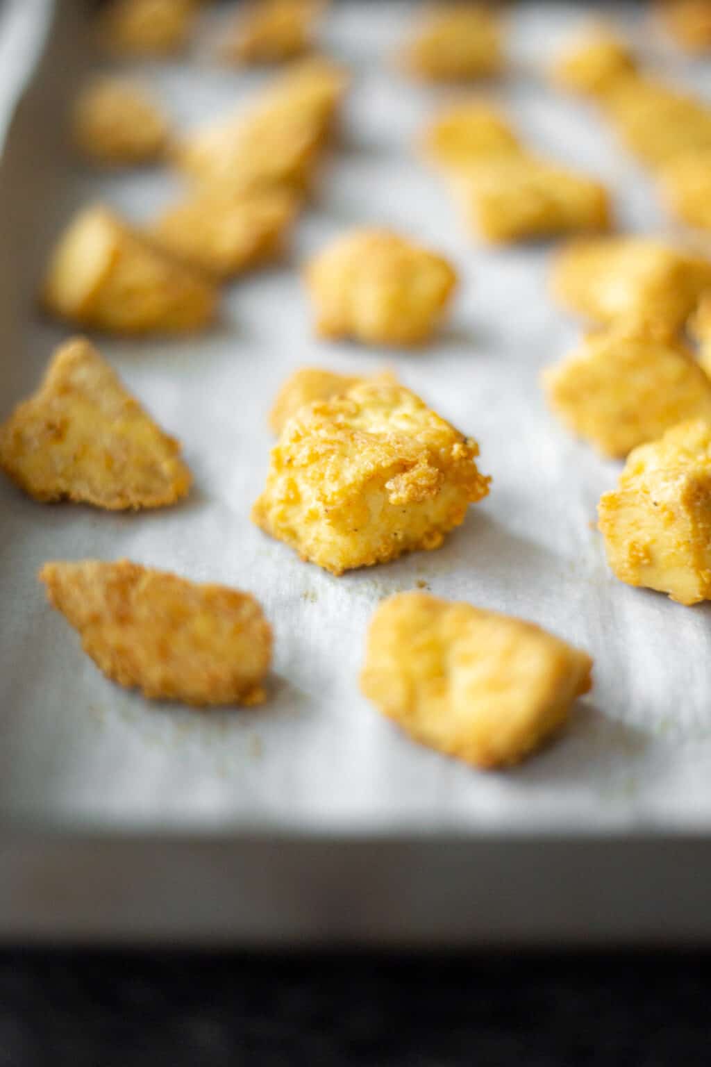 Crispy Baked Tofu Nuggets Fooduzzi
