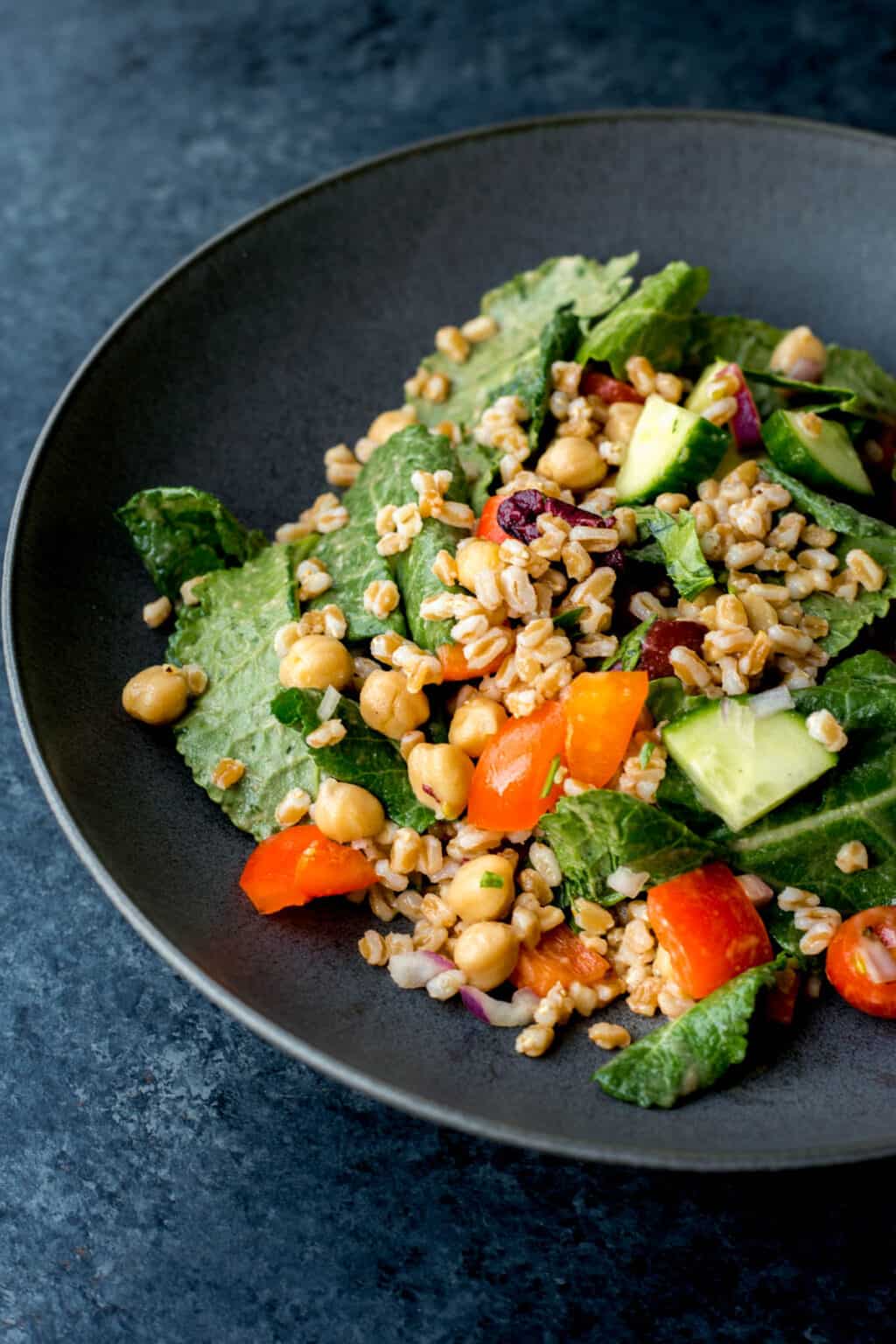 Meal Prep Farro Grain Bowl Fooduzzi